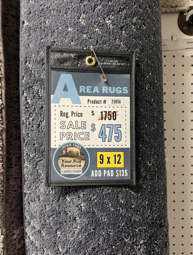 Area rug roll | Carpet Mart