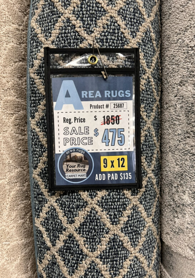 Area rug roll | Carpet Mart